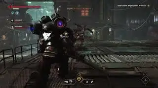 Heroic Chainsword and Heroic Bolt Pistol Assault vs Tyranid Game Play | Space Marine 2