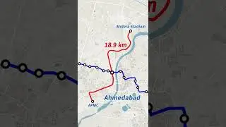 Ahmedabad Metro is Gujarat's First Metro Network