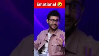 Carryminati Emotional 😥 आया रोना 😭 #carryminati #shorts #shortvideo #roast #carryislive #viral