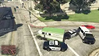 Franklin vs The Entire Police Force #Franklin #GTA5 #PoliceChase #5StarsWantedLevel #GTA5Gameplay