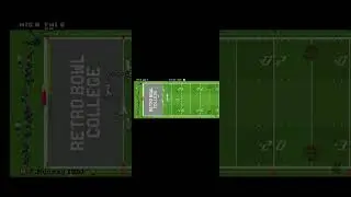 Retro bowl college week 1 