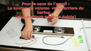 Bartop  arcade : Tuto installation led marquee et ampli audio