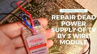 HOW TO INSTALL 3WIRE MODULE IN CRT TV