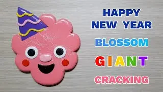 GIANT Noodle & Pals Happy New Year Blossom Clay Cracking 거대 국수와 친구들 해피뉴이어 블라썸 점토 부수기