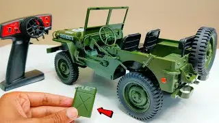 RC Modified Powerful 4X4 Jeep Unboxing & Testing - Chatpat toy tv