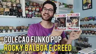 COLE&Ccedil;&Atilde;O FUNKO POP ROCKY BALBOA E CREED