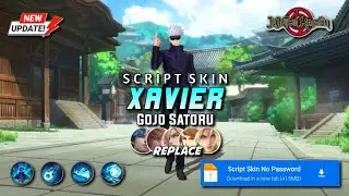 Script Skin Xavier Jujutsu kaisen Gojo Satoru Password Mediafire | Full Effect & Voice Latest Patch