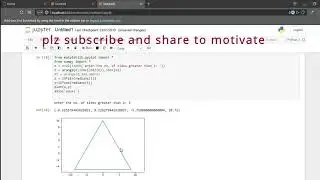 how to  plot triangle, square, pentagon etc  in python