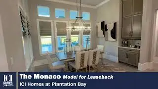 The award-winning Monaco model home by ICI Homes in Plantation Bay is now available for leaseback!