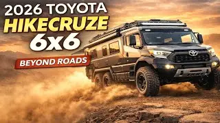 This 6&times;6 Toyota Motorhome Can Go Anywhere 😳 | 2026 HikeCruze