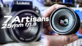 7Artisans 25mm f1.8 ¿EL MEJOR LENTE MICRO 4/3?