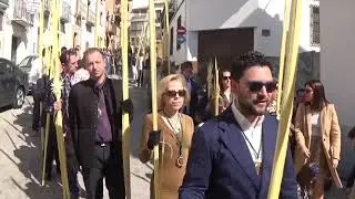 Banda de Cabecera Borriquillo, Procesión de las Palmas, Úbeda 2019