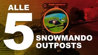 OPERATION SNOWDOWN QUEST: Visit different Snowmando outposts // Fortnite Dansk