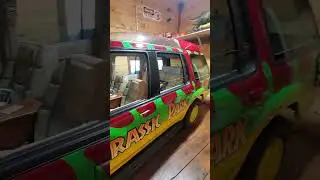 Touring a screen used Jurassic Park Ford explorer