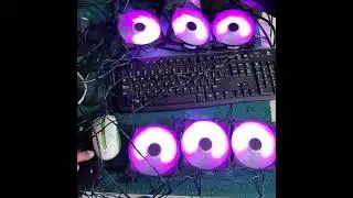MSI Addressable RGB ARGB RGB Two Ball Bearing 12cm Fan - 4 Pin Dragon.Riyan