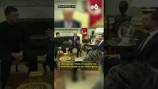 JD Vance, Zelenskyy share heated exchange in Oval Office #abc6 #wsyx #jdvance #zelenskyy #trump