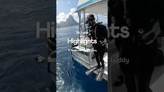 St. Lucia Trip Highlights with @scubacom Travel and Buddy Explorer Jake #divewithbuddy #scubadiving