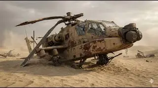 Abandoned for Decades in the Desert… The Shocking Restoration of an Apache AH 64