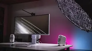 Co mám na stole 2021. Mac mini, EIZO, Lexar, iLoud