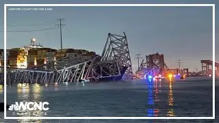 Baltimore Francis Scott Key bridge collapse 9:30 a.m. update