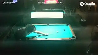 Jim four rail bank shot corner  10 27 25