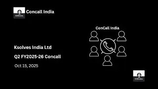 Ksolves India Ltd., 2 кв. 2025-26 финансового года, Concall
