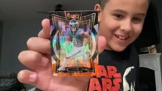 On boxing foot ball cards