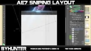 SpeedArt| AE7Sniping Youtube Layout