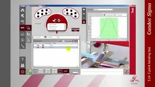 Three point bending test