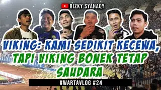 INI RESPON VIKING TENTANG CHANT RASIS YANG DINYANYIKAN BONEK MANIA 💚💙 #wartavlog #viking #bonek