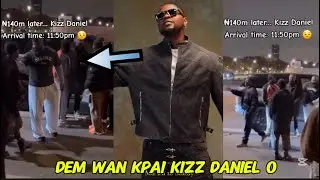 Moment Kizz Daniel was ATTACKED by fans for failing to perform after being paid 140million..😳