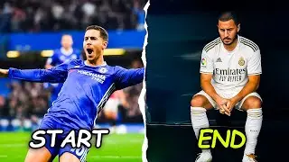 Eden Hazard: From Superstar to Silence &ndash; The Sad Fall of a Football Genius 😢💔 (Start-End)