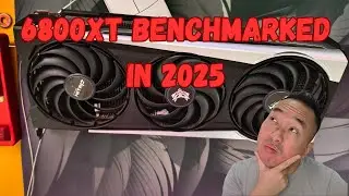 6800xt benchmarked in 2025, 1080p, 1440p and 4k benchmarks