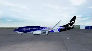 [ROBLOX] AirMonaco - Boeing 737: Eurovision Livery - Economy Class (Flight Review)