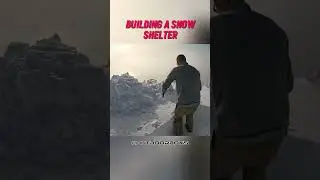 Building a Snow Shelter @OutdoorBoys