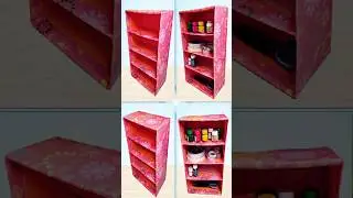 simple organiger for storage frome card board box carft #youtubeshorts #shorts #craft