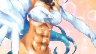Female Muscle clip 736 - Namiuchigiwa no Muromi-san