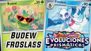 Budew Froslass ¡MÁXIMO ITEM LOCK! - Prismatic Evolutions / Evoluciones Prismáticas