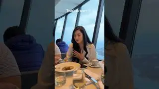 360 restaurant!!! Turning restaurant in Toronto #music #rap #movie #restaurant #toronto #cntower