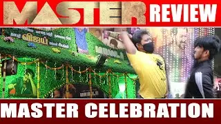 Master Public Review | Master Public Opinion | Master FDFS Celebrations | Master FDFS | Master Vijay