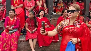 यस वर्षको तिज यसरी मनाइँदैछ | Teej 2082 |pashupatinath |Teej celebration |