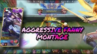 MOST AGGRESSIVE FANNY MONTAGE #2 | MOBILE LEGENDS: BANG BANG | Skin Giveaway
