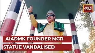 MGR's Statue Vandalised In Tamil Nadu's Cuddalore, Probe Underway