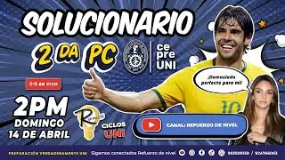 #REAL SOLUCIONARIO 2da PC CEPREUNI 2024-2