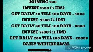 Plan payon wallet