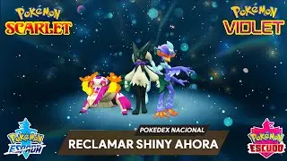 🎁CONSIGUE AHORA INICIALES SHINY 6IVS COMPETITIVOs para POKEMON ESCARLATA  y PURPURA