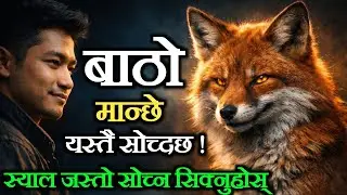 स्याल जस्तै बाठो हुने तरिका सिक्नुहोस् ।। Fox Mindset आजको आवश्यकता 