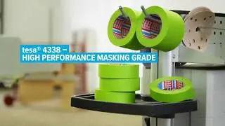 tesa&reg; 4338 High Performance Masking Grade Tape