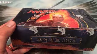 MTG, Korean M14 Core Set Booster Box Opening