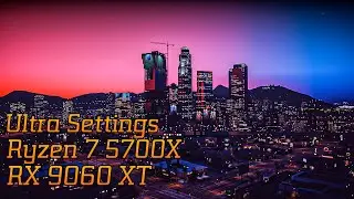 GTA Online - Ryzen 7 5700X + RX 9060 XT + Ultra Settings